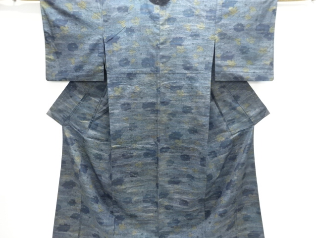 JAPANESE KIMONO / HITOE KIMONO / WOVEN FLOWER 
